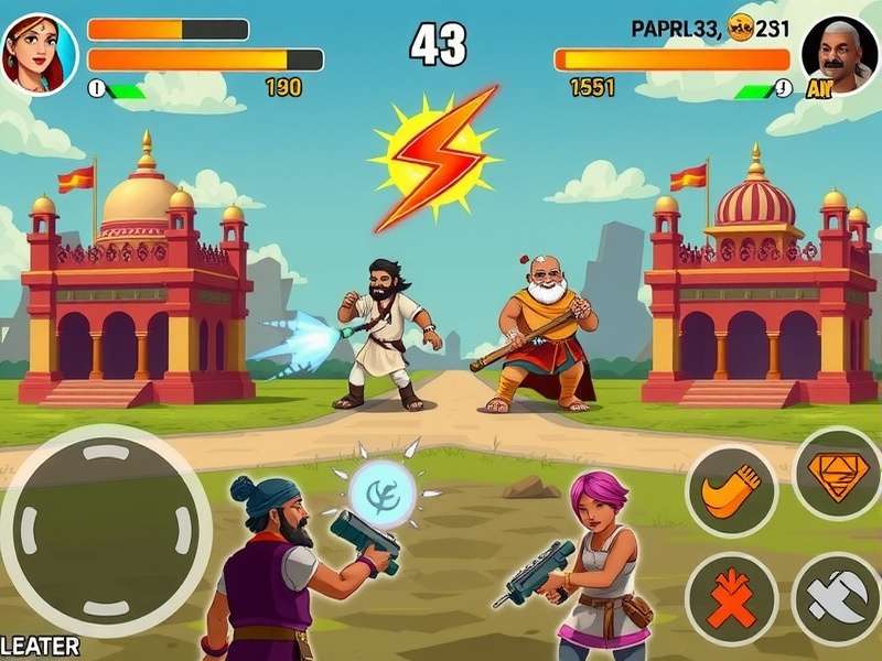 Power Blasters character collection screen